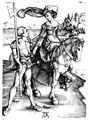 D�rer, Albrecht: Reitende Dame mit Landsknecht