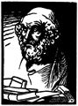Vallotton, F�lix: Homer-B�ste