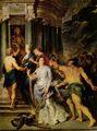 Rubens, Peter Paul: Gem�ldezyklus f�r Maria de' Medici, K�nigin von Frankreich, Szene: Friedensschluss in Anger