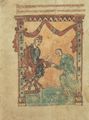 Unbekannter Buchmaler des Vatikans: Fragment aus dem »Martyrologium des Wandalbert von Pr�m«