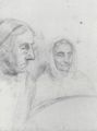 Ancher, Anna: Ane Hedvig Br�ndum im Bett, eine der Schwestern