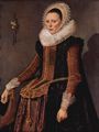 Hals, Frans: Portr�t einer Frau mit Spitzenkragen und Haube