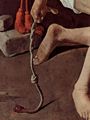 La Tour, Georges de: B��ender Hl. Hieronymus, mit Kardinalshut, Detail