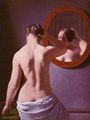 Eckersberg, Christoffer Wilhelm: R�ckenakt (Morgentoilette)