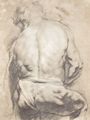 Rubens, Peter Paul: Studie einer m�nnlichen Figur, R�ckenansicht