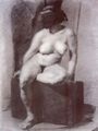 Eakins, Thomas: Weibliches Aktmodell