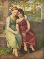 Schick, Christian Gottlieb: Portr�t der Adelheid und Gabriele von Humboldt