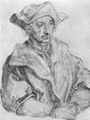 D�rer, Albrecht: Portr�t eines Mannes (Sebastian Brant )