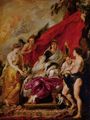 Rubens, Peter Paul: Gem�ldezyklus f�r Maria de' Medici, K�nigin von Frankreich, Szene: Geburt des Dauphin, Ludwigs XIII.