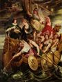Rubens, Peter Paul: Gem�ldezyklus f�r Maria de' Medici, K�nigin von Frankreich, Szene: Gro�j�hrigkeit des Dauphins Ludwigs XIII. und �bertragung der Regierung an ihn durch Maria de' Medici