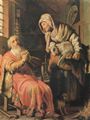 Rembrandt Harmensz. van Rijn: Tobias verd�chtigt seine Frau des Diebstahls