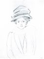 Macke, August: Portr�tstudie Elli Jost
