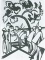 Macke, August: Spaziergang am See