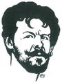 Vallotton, F�lix: Der Schriftsteller Richard Dehmel