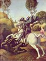 Raffael: Der Hl. Georg k�mpft mit dem Drachen