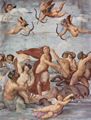 Raffael: Fresken in der Villa Farnesia, Wandfresko, Szene: Triumph der Galatea