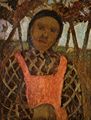 Modersohn-Becker, Paula: Bauernkind mit rosa Sch�rze