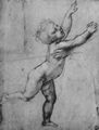Raffael: Die Heilige Familie, Studie, Jesuskind