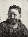 Rembrandt Harmensz. van Rijn: Brustbild eines Mannes mit K�ppchen