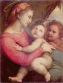 Raffael: Madonna della Tenda, Szene: Maria mit Christuskind und Johannes dem T�ufer