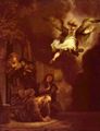 Rembrandt Harmensz. van Rijn: Der Engel verl��t die Familie des Tobias