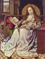 Campin, Robert: Die Madonna vor einem Wandschirm