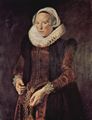 Hals, Frans: Portr�t einer etwa drei�igj�hrigen Frau mit Kette um der Taille