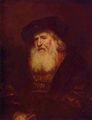 Rembrandt Harmensz. van Rijn: Portr�t eines b�rtigen Alten
