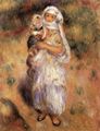 Renoir, Pierre-Auguste: Algerierin mit Kind