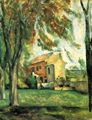C�zanne, Paul: Der Teich des Jas de Bouffan im Winter