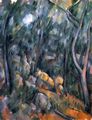 C�zanne, Paul: Wald bei den Felsenh�hlen oberhalb des Ch�teau Noir