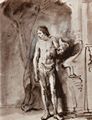 Rembrandt Harmensz. van Rijn: M�nnlicher Akt, stehend
