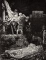 Rembrandt Harmensz. van Rijn: Die Kreuzabnahme bei Fackelschein
