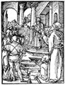 D�rer, Albrecht: Folge der »Kleinen Passion«, Szene: Christus vor Pilatus