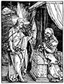 D�rer, Albrecht: Folge der »Kleinen Passion«, Szene: Christus erscheint seiner Mutter