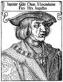 D�rer, Albrecht: Portr�t des Kaisers Maximilian I.
