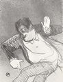 Toulouse-Lautrec, Henri de: Folge »Konzertcaf�«, Caudieux, im Petit Casino tanzend