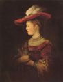 Rembrandt Harmensz. van Rijn: Portr�t der Saskia (Saskia als junge Frau)