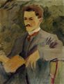 Macke, August: Portr�tstudie Erich Reinau
