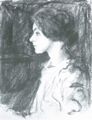 Macke, August: Elisabeth Gerhardt