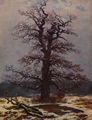 Friedrich, Caspar David: Eiche im Schnee (Eichbaum am T�mpel im Schnee)
