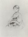 Morisot, Berthe: M�dchen mit Katze