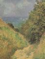 Monet, Claude: Hohlweg bei Pourville