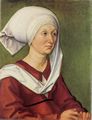 D�rer, Albrecht: Portr�t der Barbara D�rer, geb. Holper