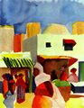Macke, August: Markt in Algier