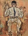 Schiele, Egon: Portr�t des Albert Paris von G�tersloh