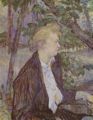 Toulouse-Lautrec, Henri de: Frau im Garten
