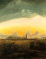 Friedrich, Caspar David: Neubrandenburg (Neubrandenburg im Morgennebel)