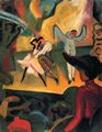 Macke, August: Russisches Ballett (I)