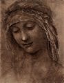 Leonardo da Vinci: Hl. Anna, Kopfstudie